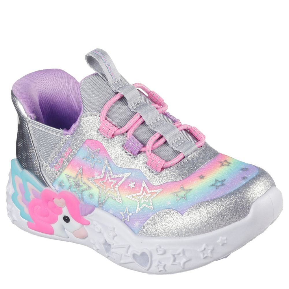 GIRLS TODDLER SLIP-INS UNICORN CHARMER SNEAKER