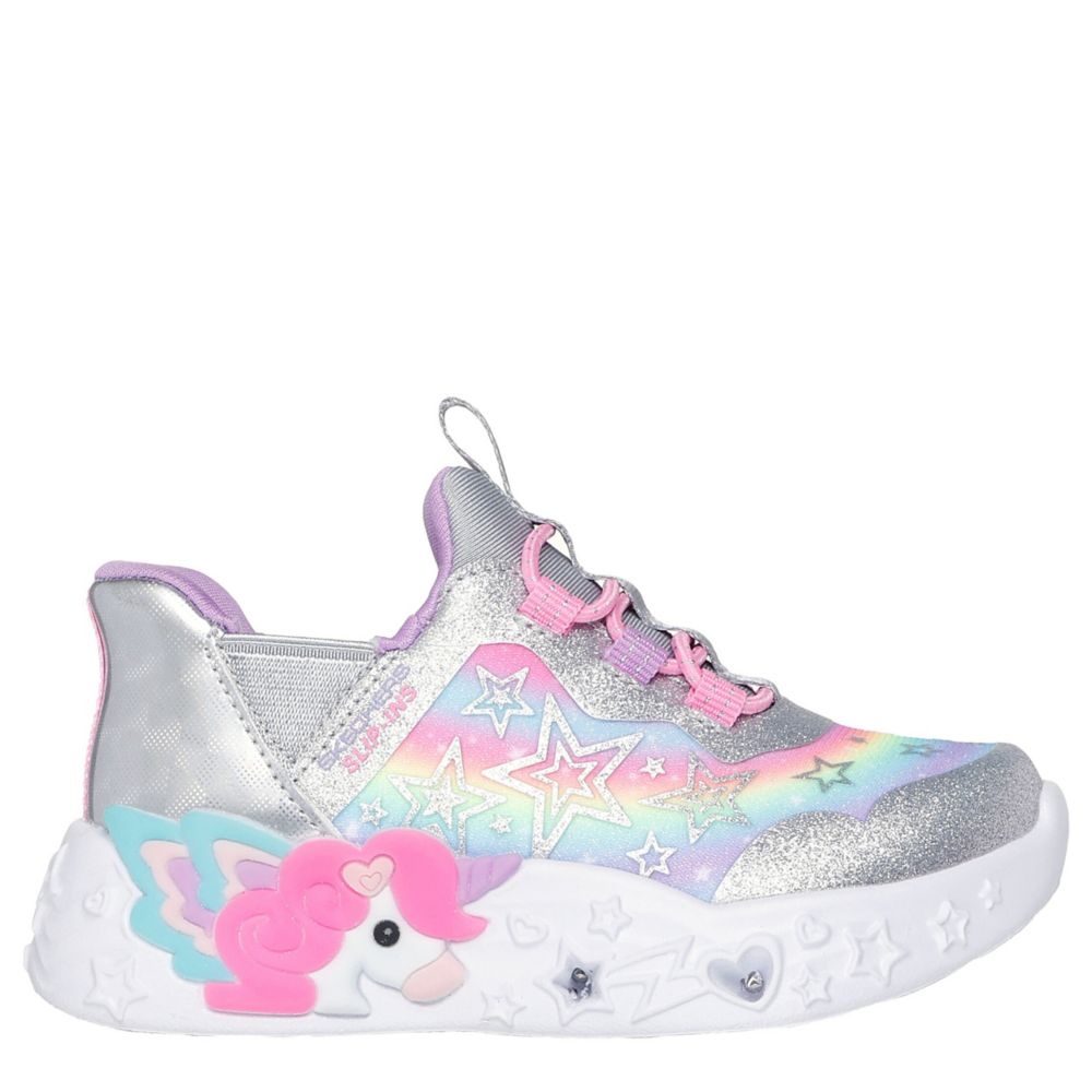 GIRLS TODDLER SLIP-INS UNICORN CHARMER SNEAKER