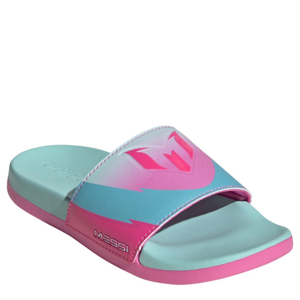 GIRLS LITTLE-BIG KID ADILETTE MESSI COMFORT SLIDE SANDAL