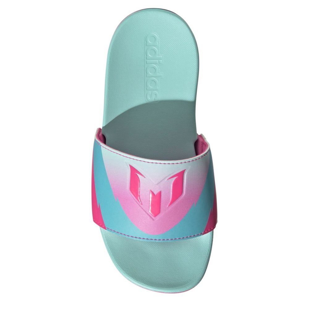 GIRLS LITTLE-BIG KID ADILETTE MESSI COMFORT SLIDE SANDAL