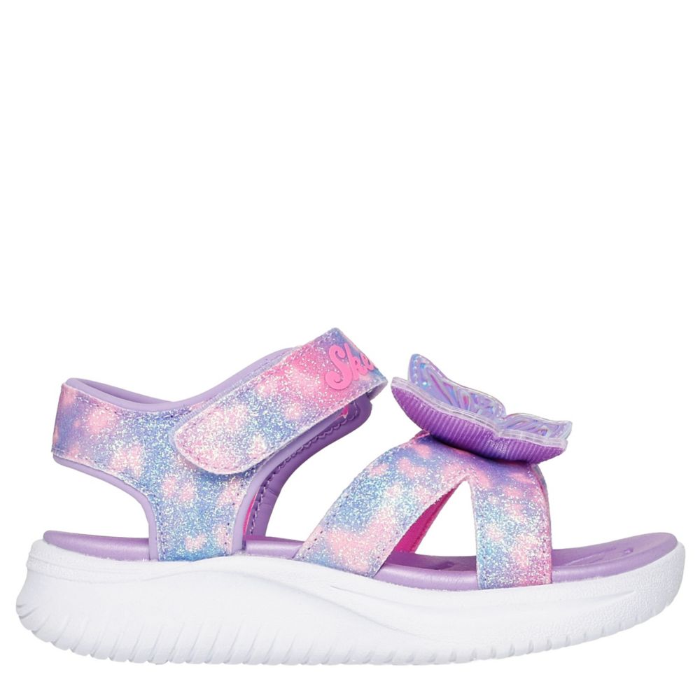 GIRLS JUMPSTERS SANDAL-BUTTERFLY BRIGHTS LIGHT UP SANDAL