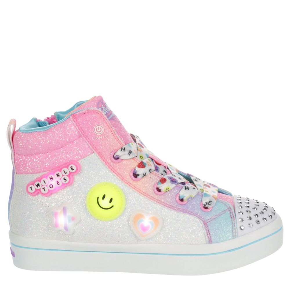 GIRLS TWI-LITES 2.0 BIT OF HAPPINESS LIGHT UP SNEAKER