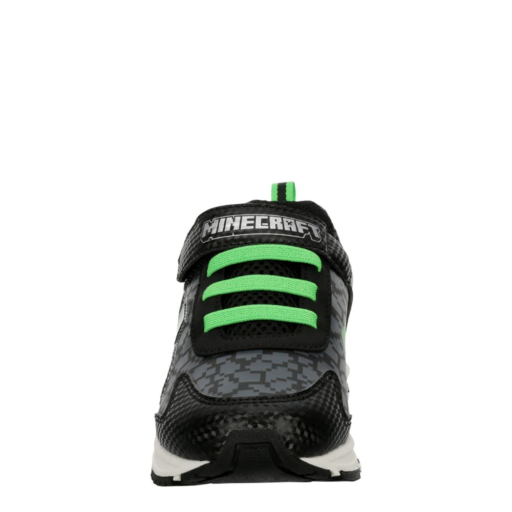 BOYS LITTLE KID MINECRAFT LIGHT UP SNEAKER