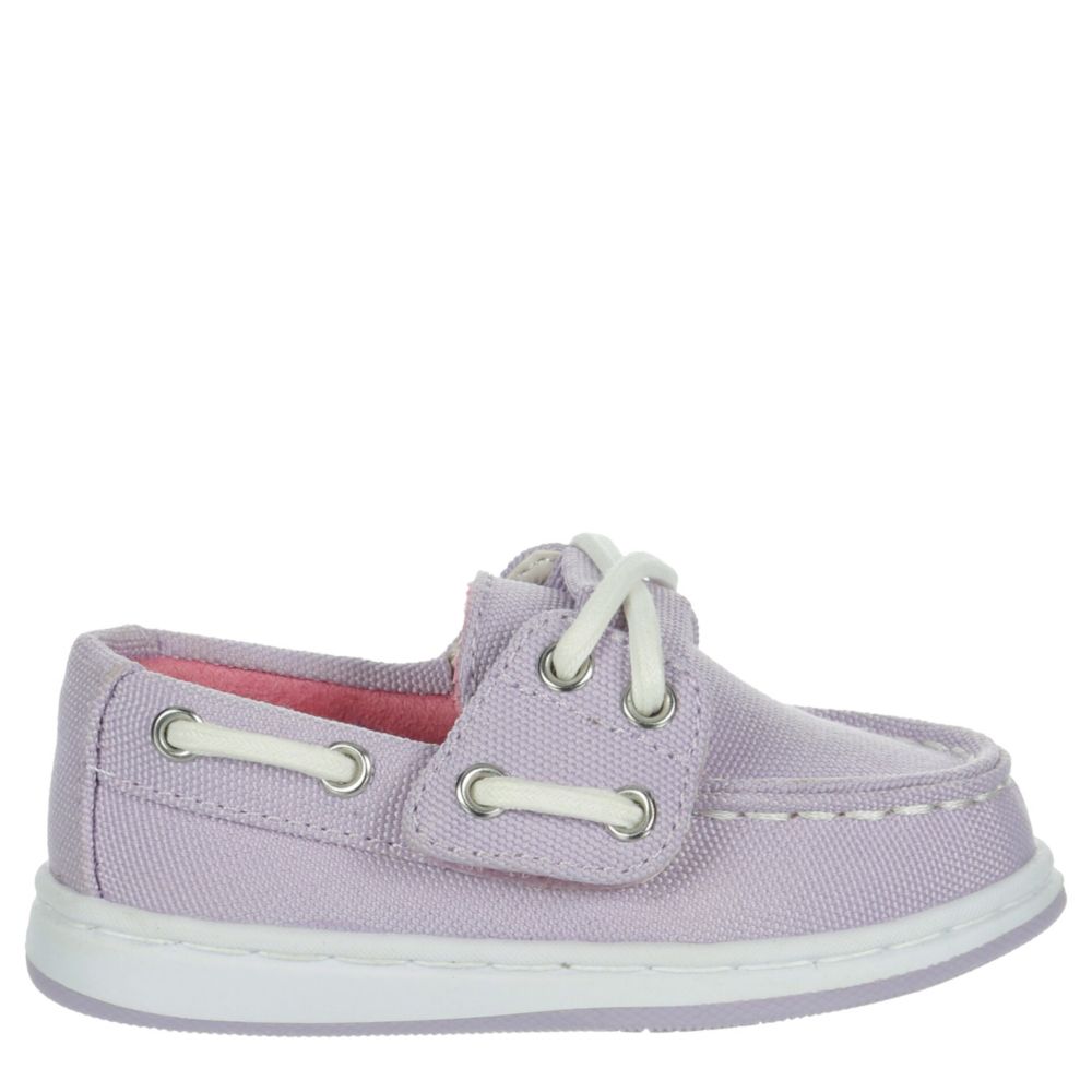 GIRLS TODDLER CANVAS CUP II BOAT SHOE