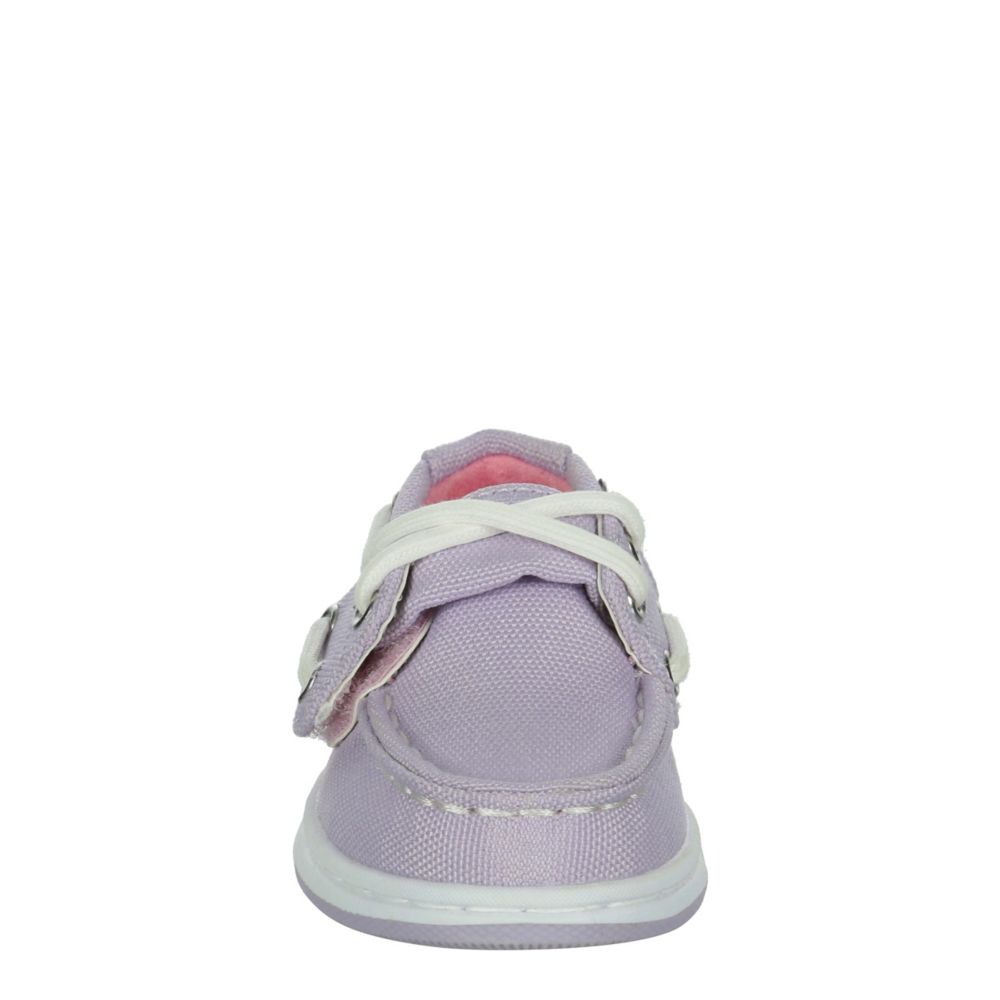 GIRLS TODDLER CANVAS CUP II BOAT SHOE