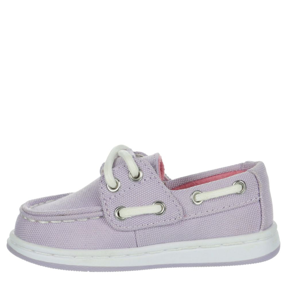 GIRLS TODDLER CANVAS CUP II BOAT SHOE