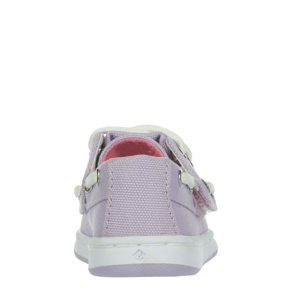 GIRLS TODDLER CANVAS CUP II BOAT SHOE