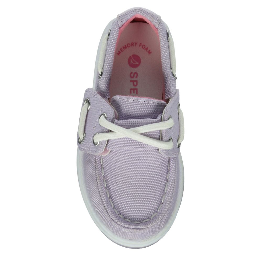 GIRLS TODDLER CANVAS CUP II BOAT SHOE