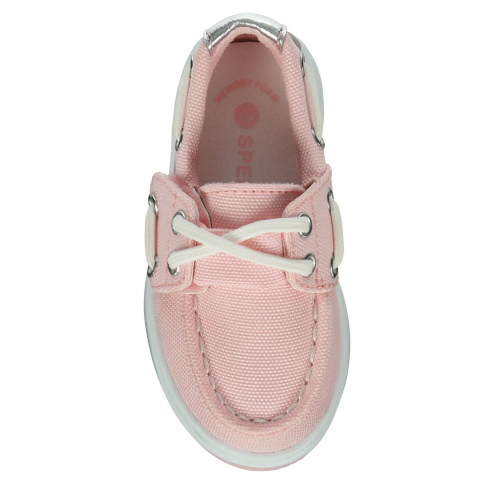 GIRLS TODDLER CANVAS CUP II BOAT SHOE