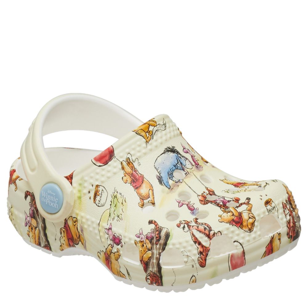BOYS INFANT CROCS LITTLES WINNIE THE POOH CLASSIC CLOG
