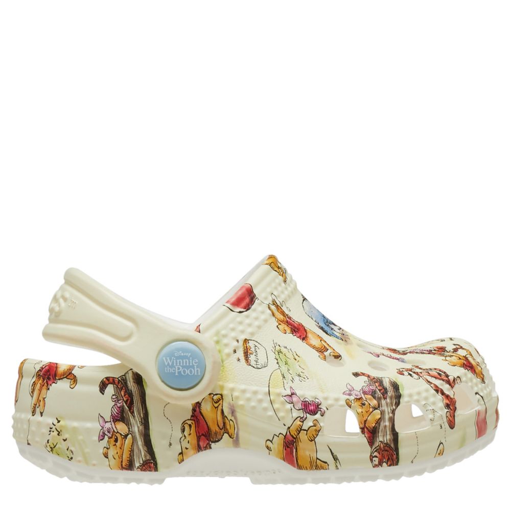 BOYS INFANT CROCS LITTLES WINNIE THE POOH CLASSIC CLOG