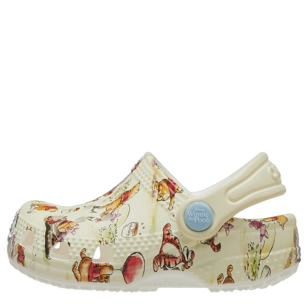 BOYS INFANT CROCS LITTLES WINNIE THE POOH CLASSIC CLOG