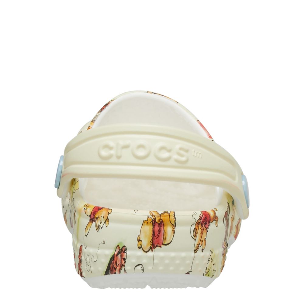 BOYS INFANT CROCS LITTLES WINNIE THE POOH CLASSIC CLOG