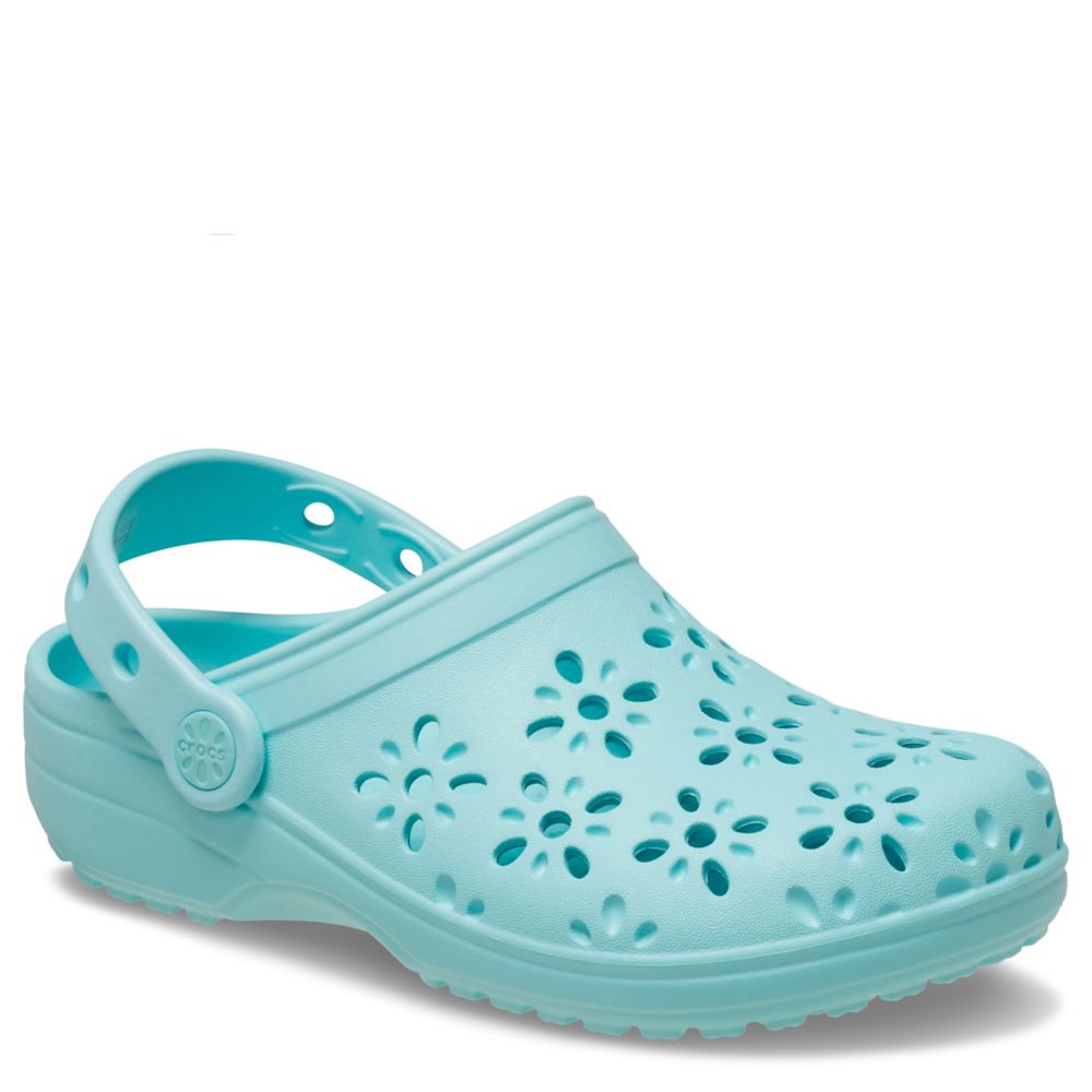 GIRLS TODDLER CLASSIC FLORAL CUT OUT CLOG