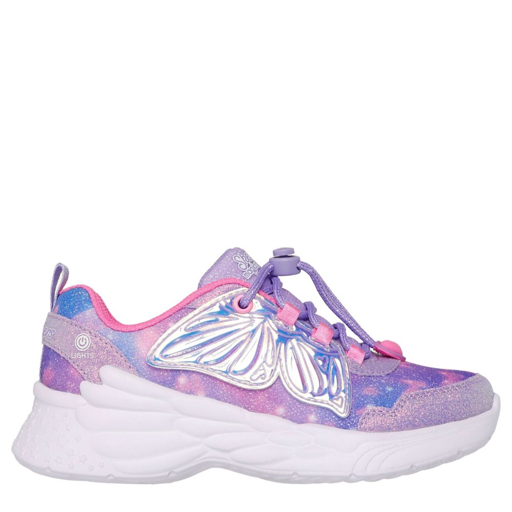 GIRLS LITTLE KID DREAM RACER LIGHT UP SNEAKER