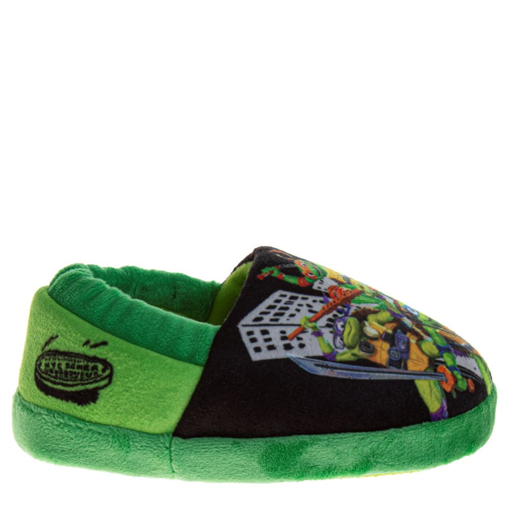 BOYS TODDLER-LITTLE KID TMNT NINJA TURTLES SLIPPERS