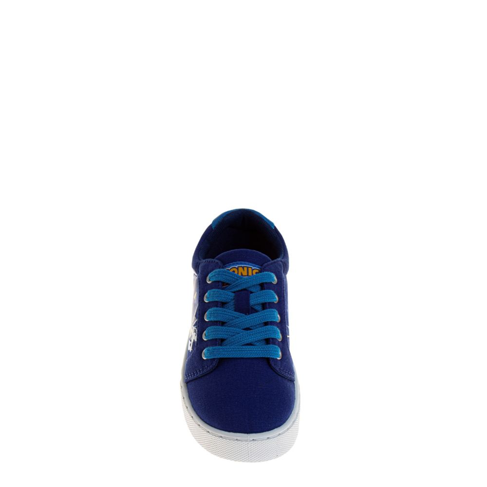 Sonic The Hedgehog BOYS LITTLE-BIG KID SONIC CANVAS SNEAKERS - BLUE