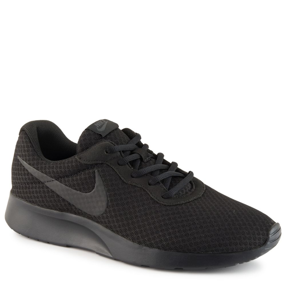 Black Nike Tanjun Men's Running Shoes 