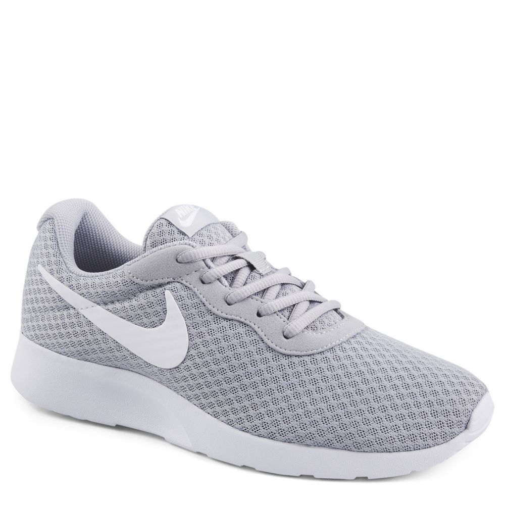 nike grey and white shoes