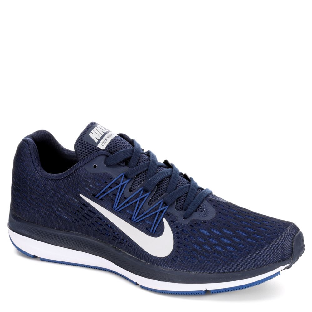 nike slippers for men blue