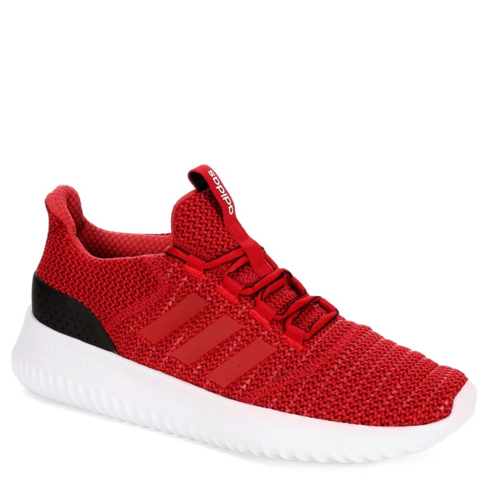 Red Adidas Mens Cloudfoam Ultimate | Athletic | Rack Room Shoes
