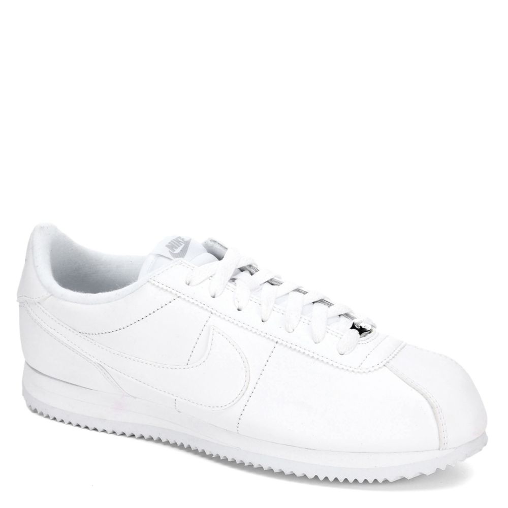 all white nike cortez mens