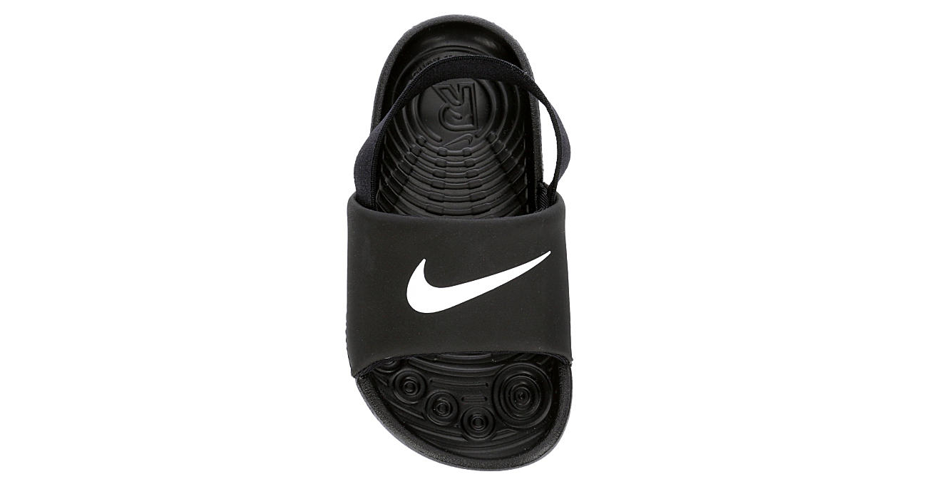 Forkæle Udholde Hælde Black Nike Boys Infant Kawa Slide Sandal | Kids | Rack Room Shoes