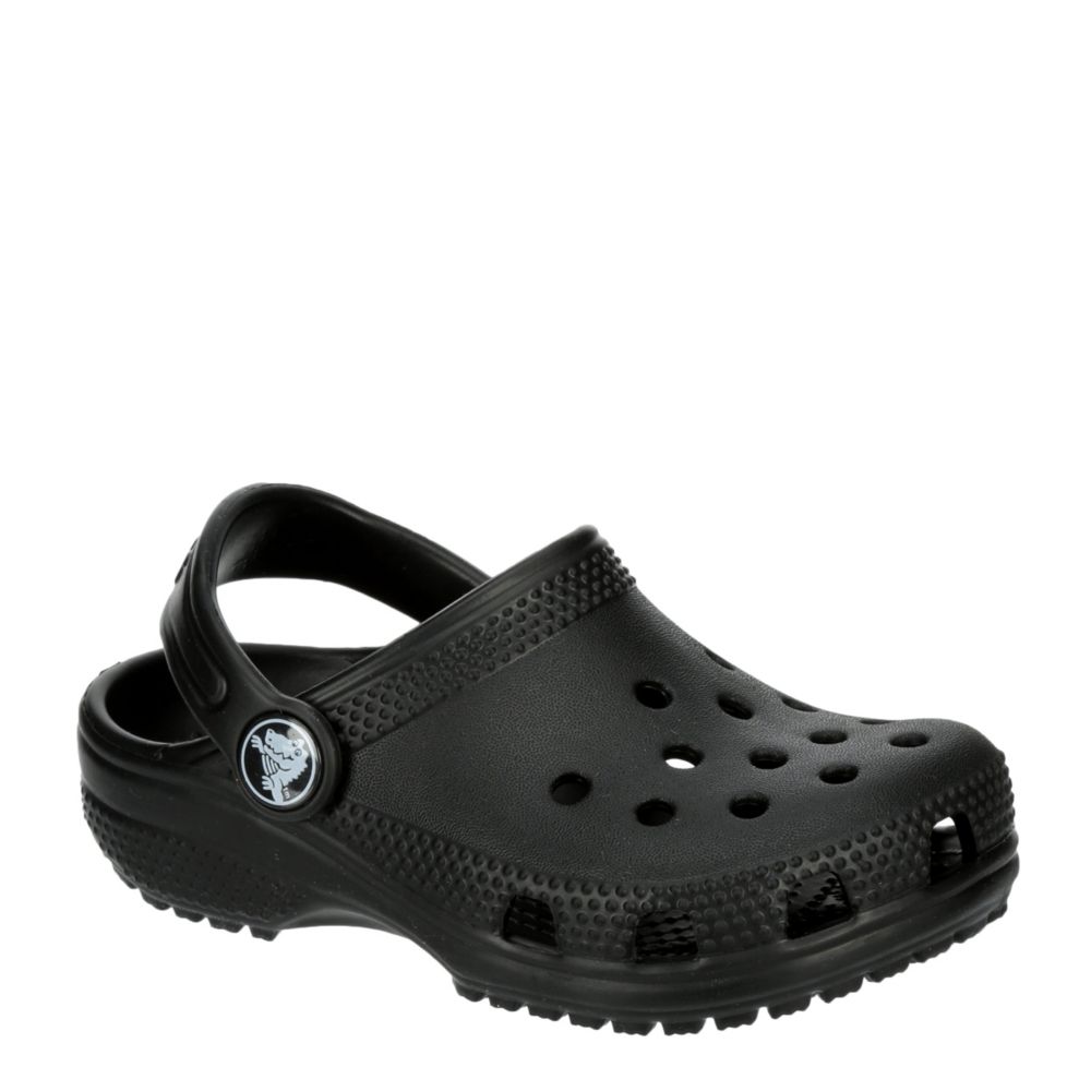 Black Crocs Boys Infant Classic Clog 