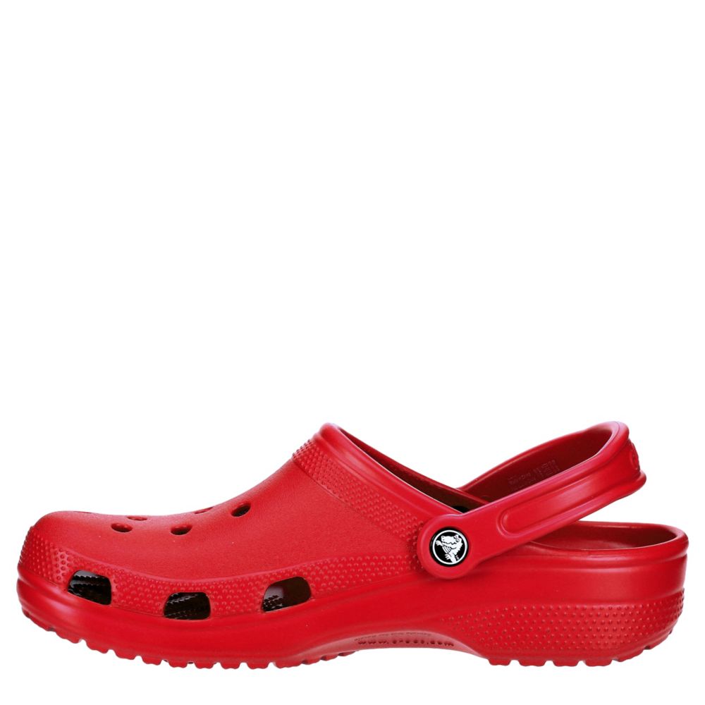 Red Crocs Boys Infant Classic Clog 