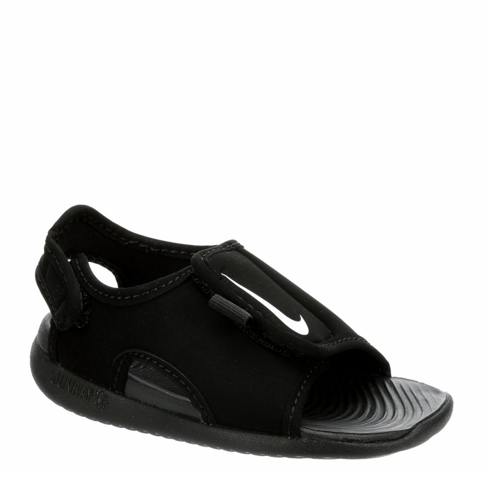 cráter aventuras rotación Black Nike Boys Infant Sunray Adjust Outdoor Sandal | Sport Sandals | Rack  Room Shoes