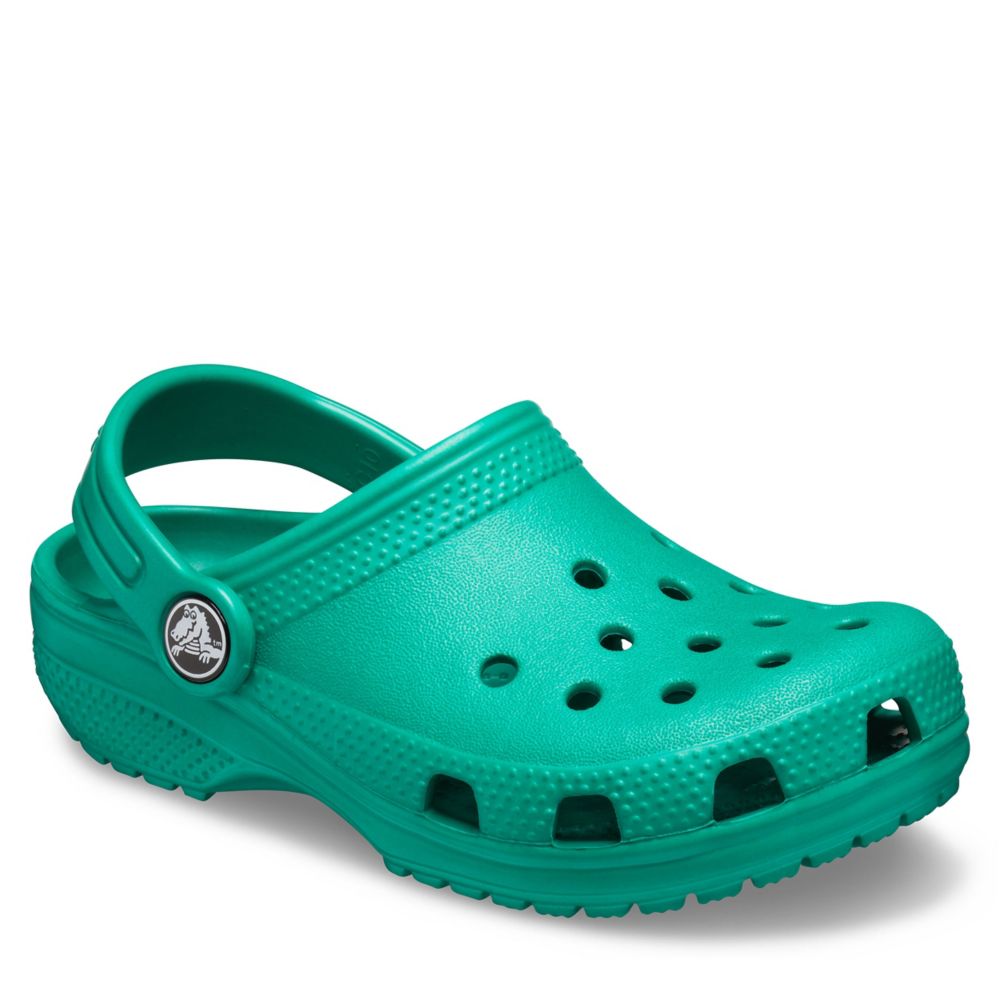 green clogs