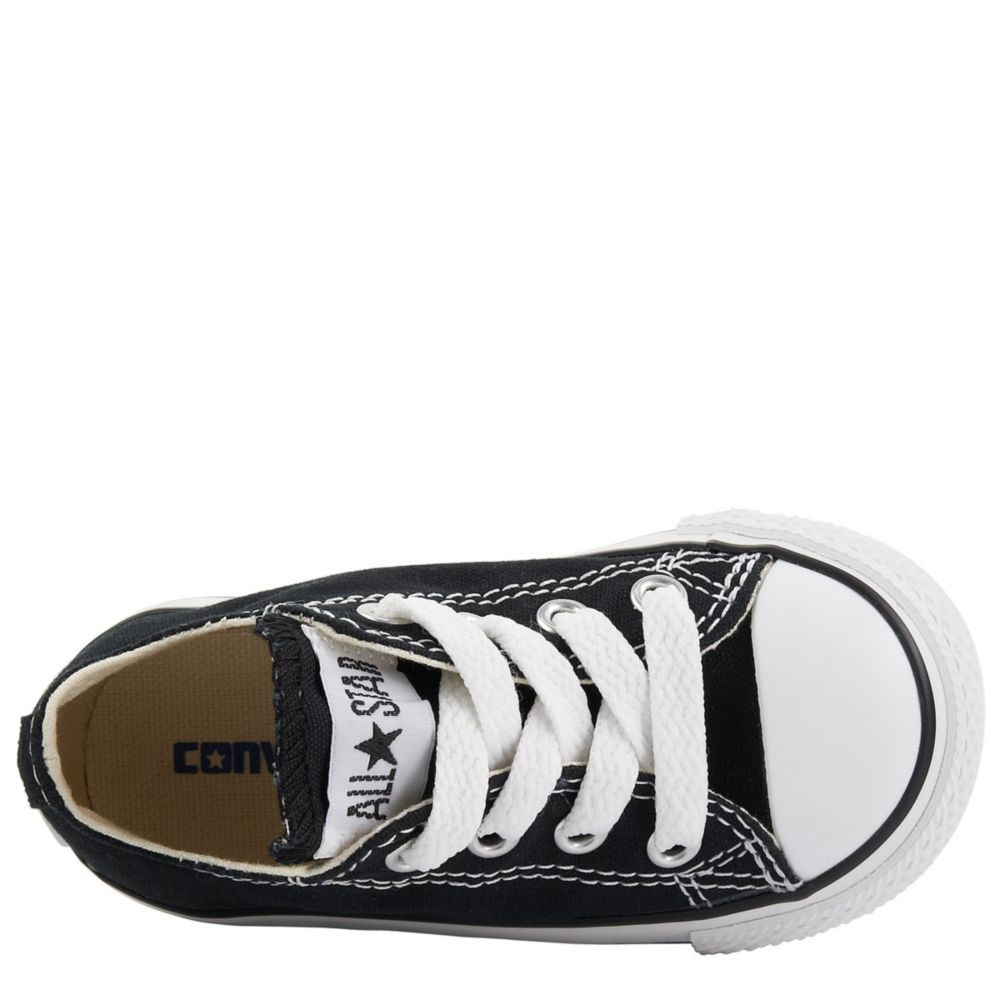 infants black converse