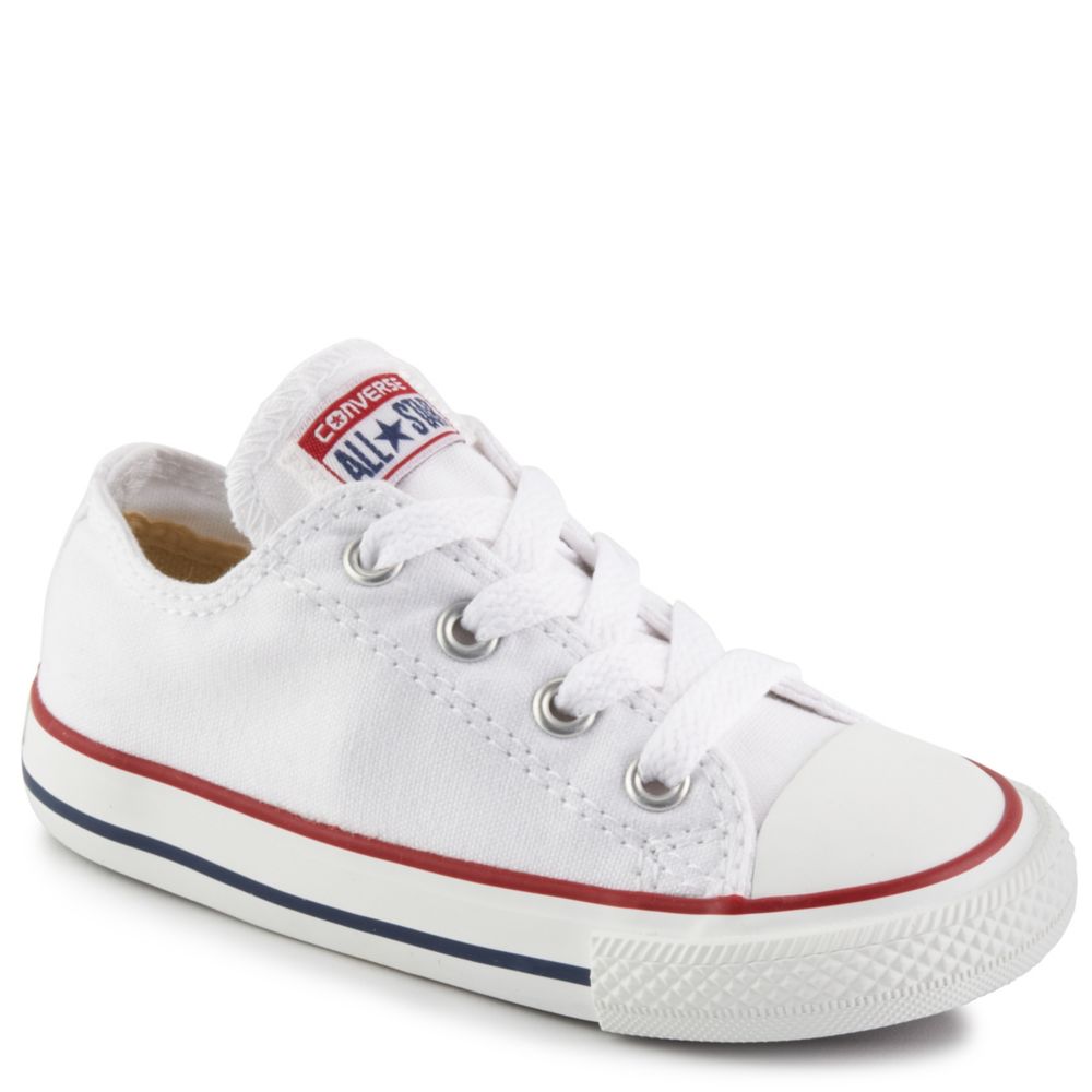 White Converse Boy's Infant All Star Ox 