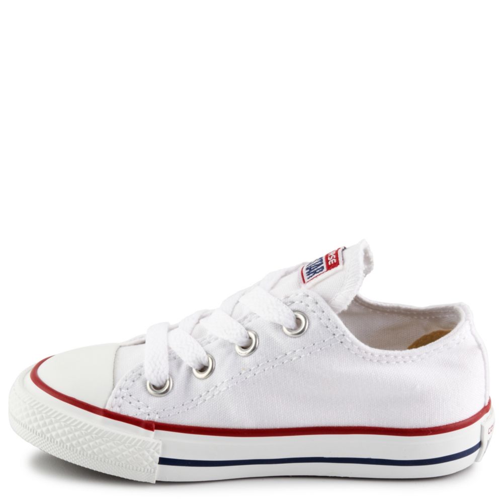 White Converse Boy's Infant All Star Ox 