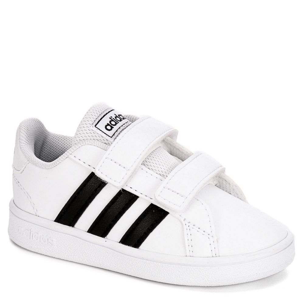 adidas boys white shoes