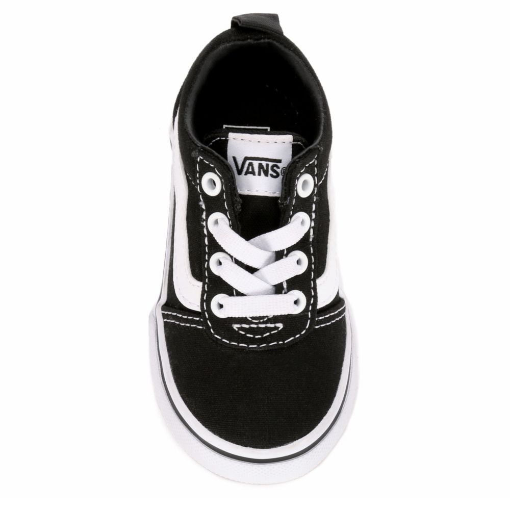 Black vans 2024 rack room shoes