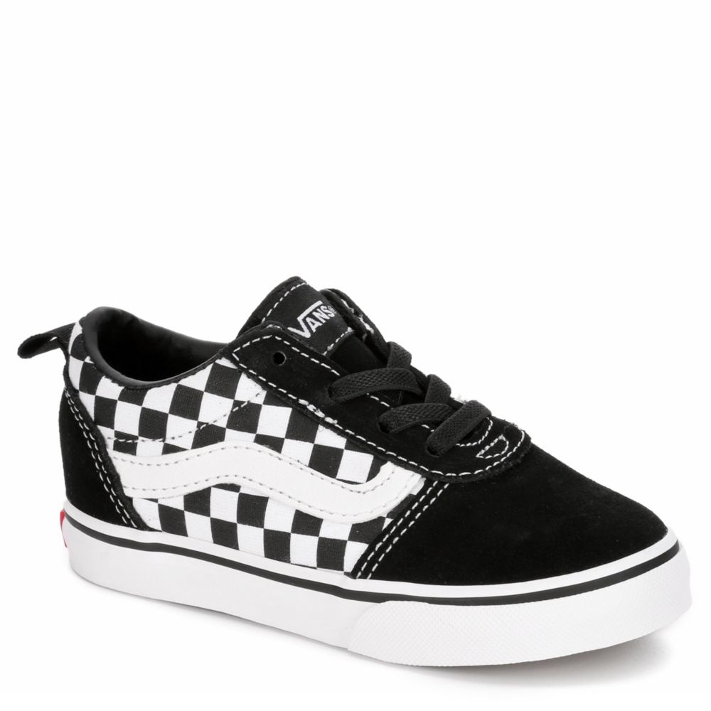 infant black and white vans