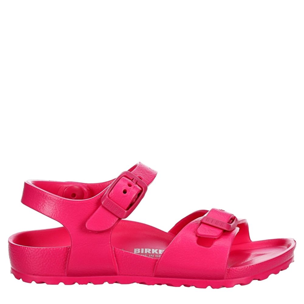 pink infant sandals