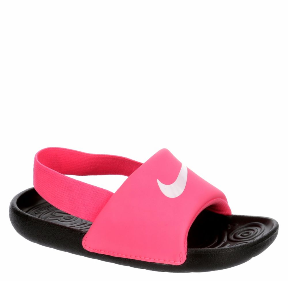 kemikalier Sømand Adept Pink Nike Girls Infant Kawa Slide Sandal | Kids | Rack Room Shoes