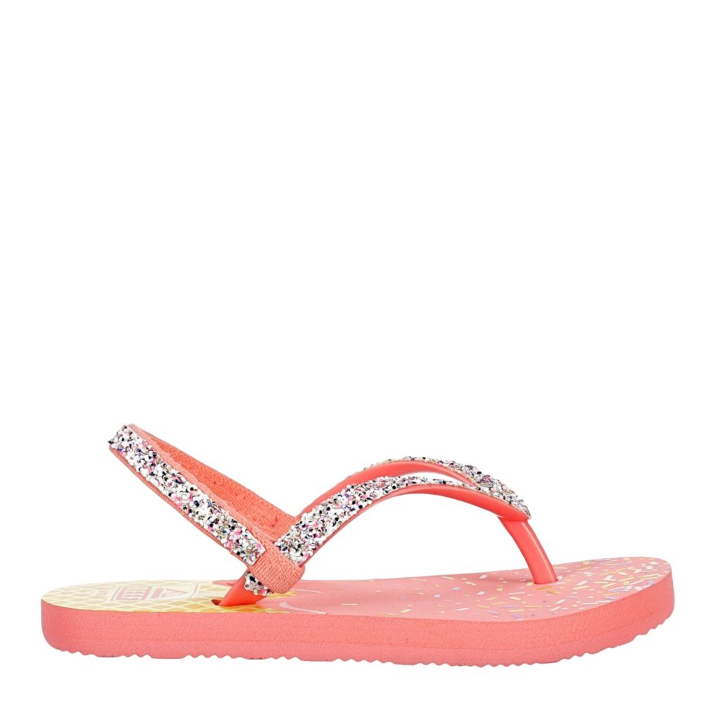 Peach Reef Girls Infant Little Stargazer Flip Flop Sandal Kids Rack Room Shoes