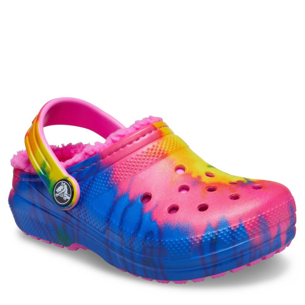 tie dye crocs size 8