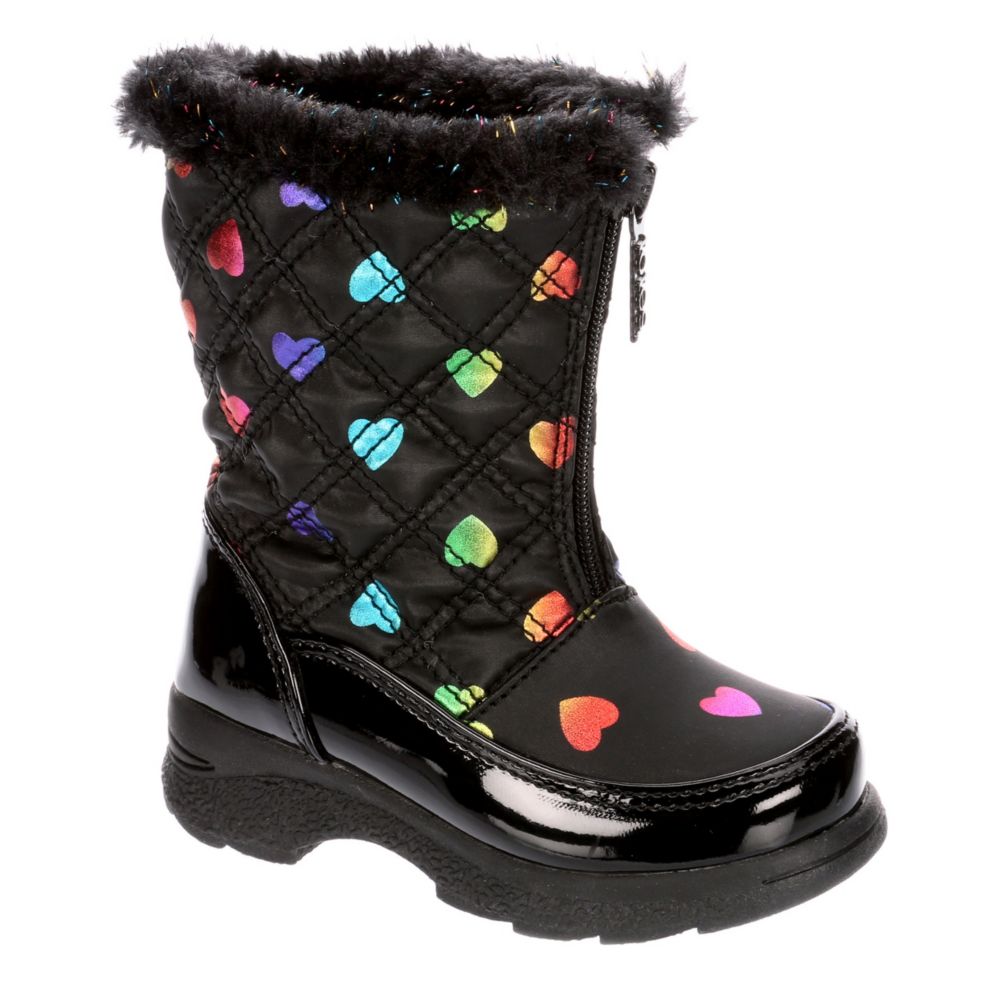 Black Totes Girls Infant Shine Snow Boot Boots Rack Room Shoes