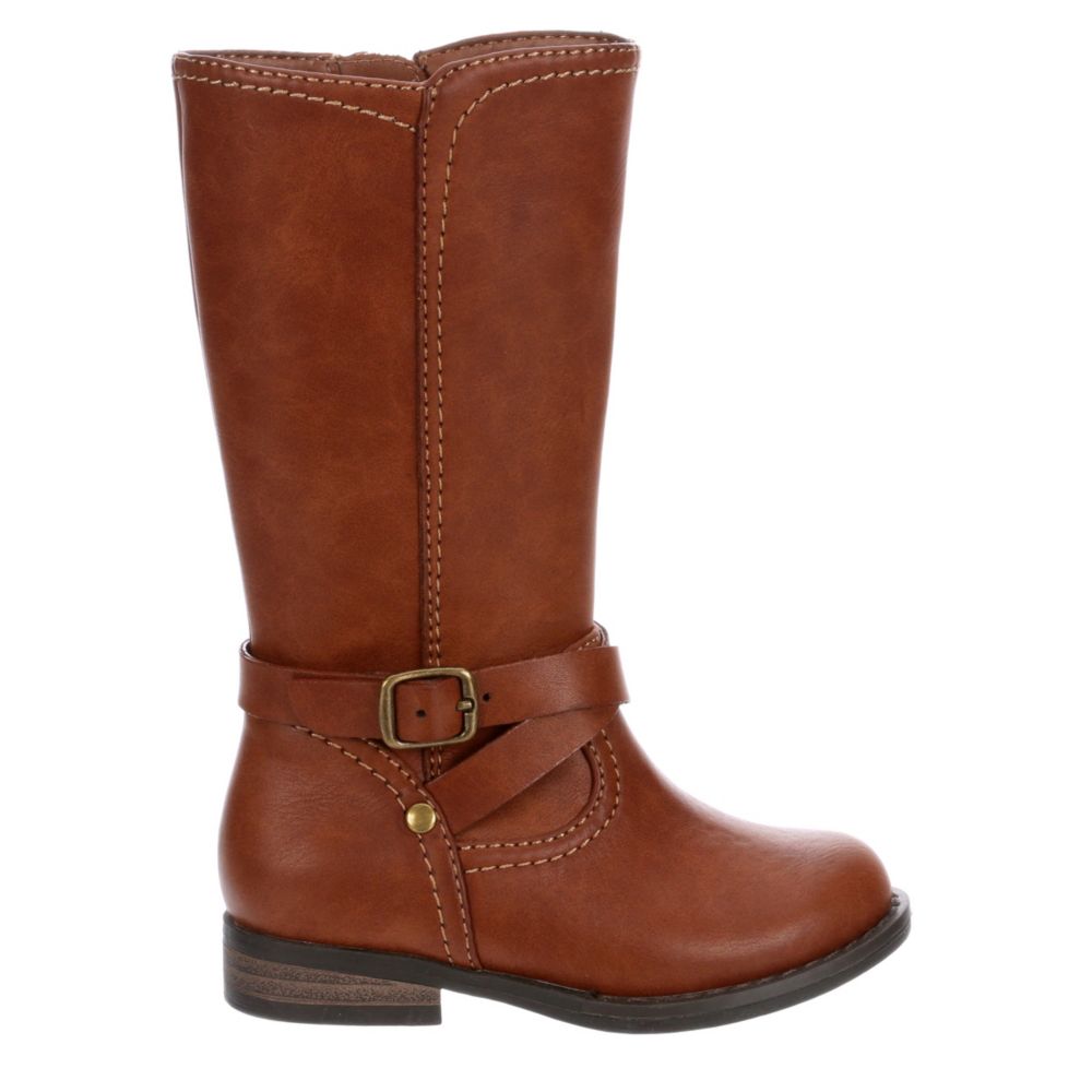 baby girl riding boots