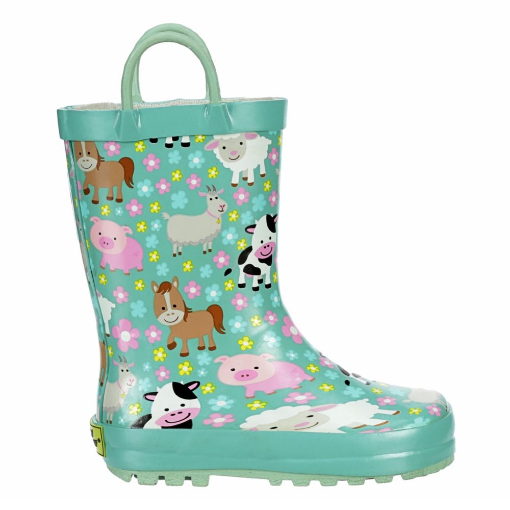 infant girl duck boots