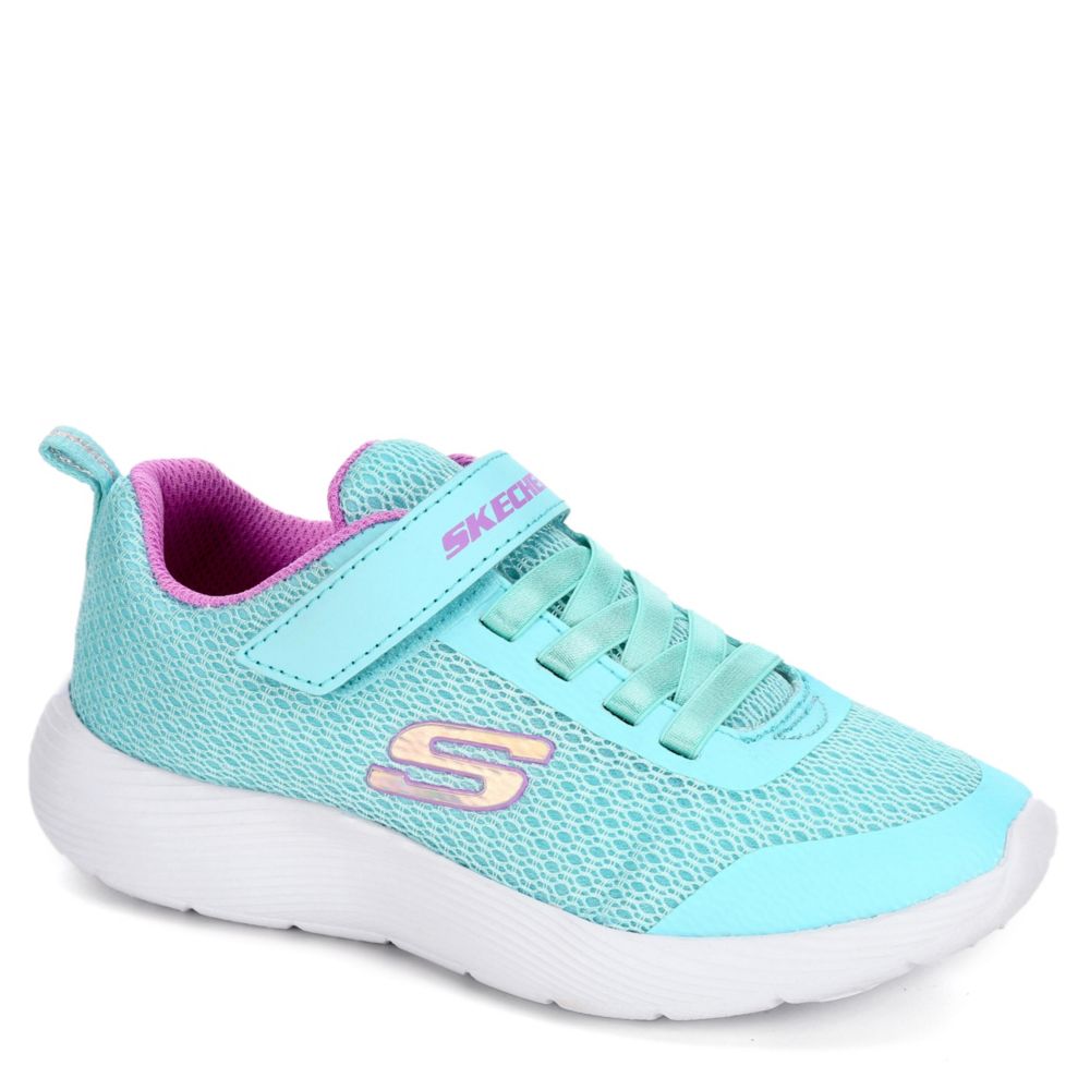 Aqua Skechers Girls' Dyna Lite Sneakers 