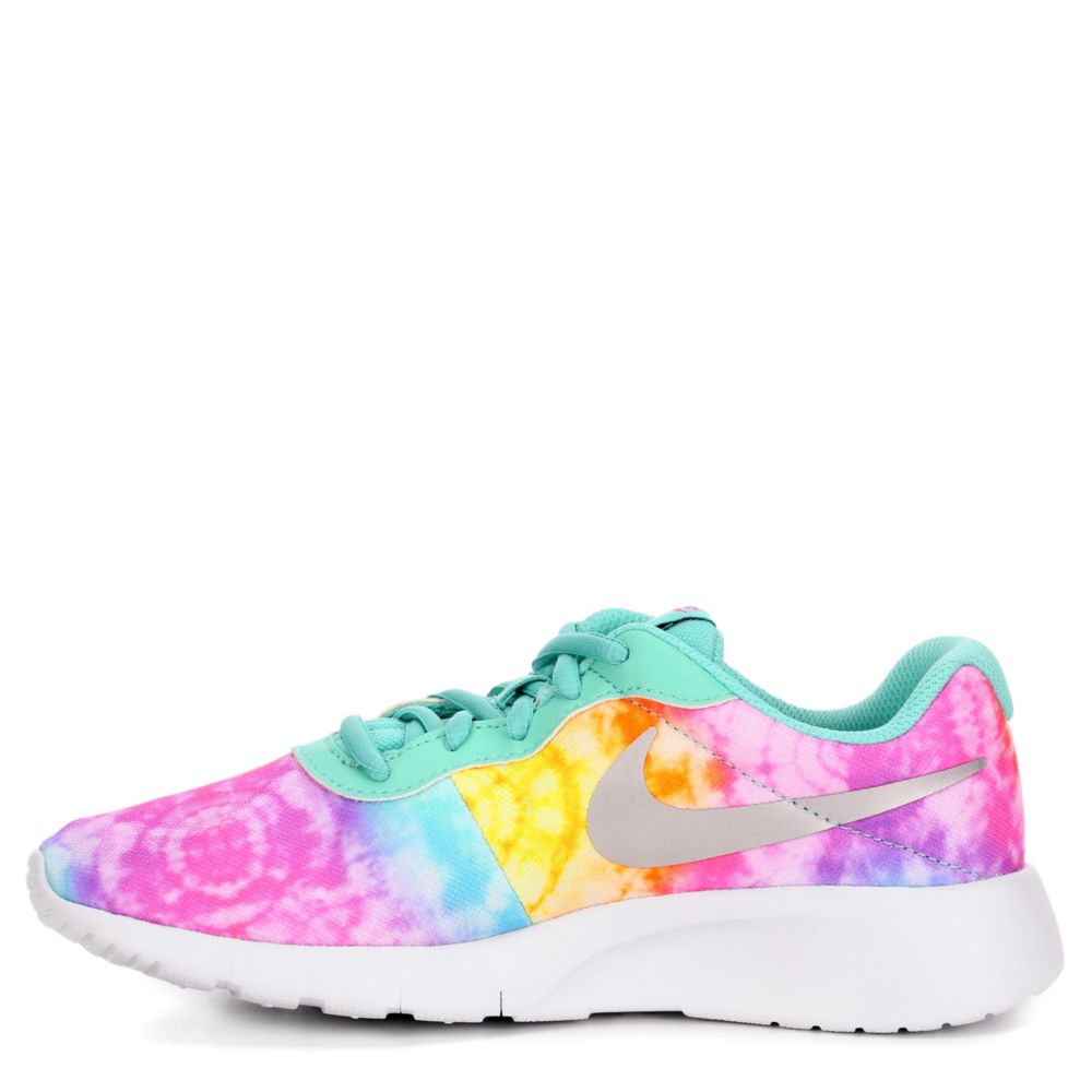 nike girls tanjun tie dye sneaker