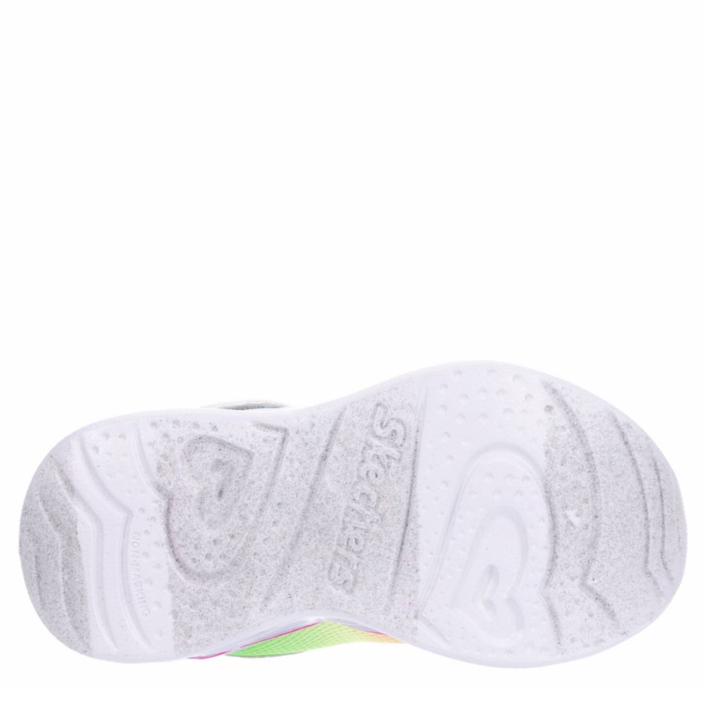 skechers white light up shoes