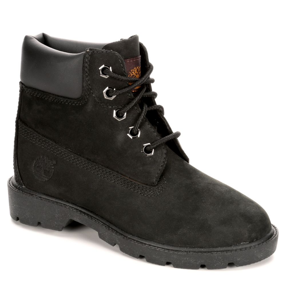 boys black timberland boots