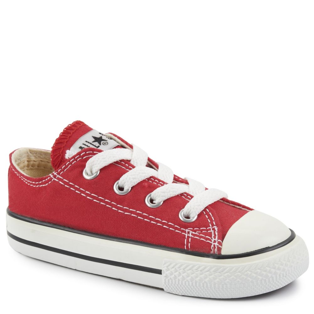 boys red converse