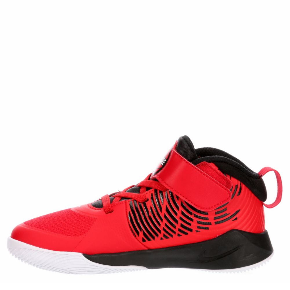 red nike basketball shoes